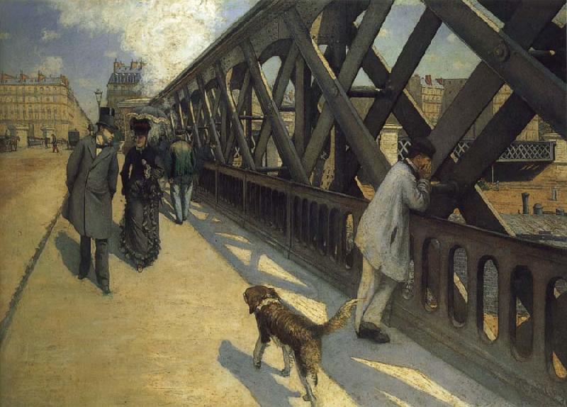 Gustave Caillebotte Pier oil painting picture